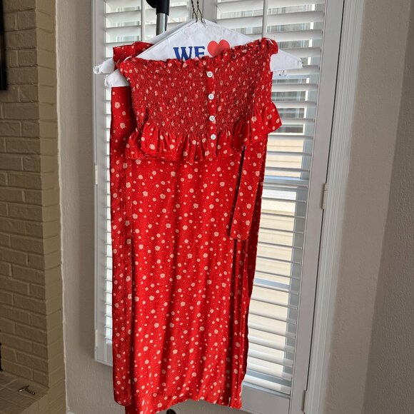 Faithfull the Brand Floral Set (Scrunch Tub Top with Wrap Skirt) - Picture 1 of 5